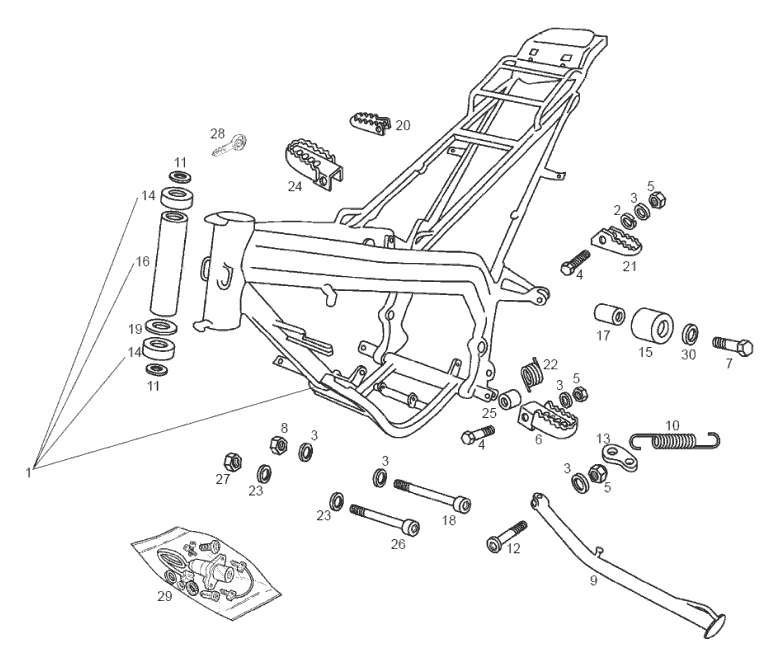 Ohjauslaakeri 6205-2RS Aprilia, Derbi, Gilera 04-