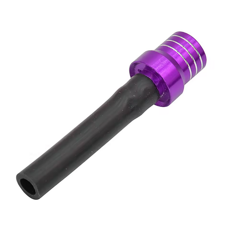 Huohotinletku venttiilillä tankinkorkkiin, violetti