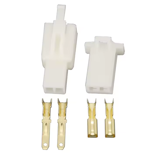 2-osainen salpaliitin pari 2.8mm