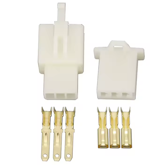3-osainen salpaliitin pari 2.8mm
