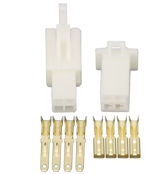 4-osainen salpaliitin pari 2.8mm