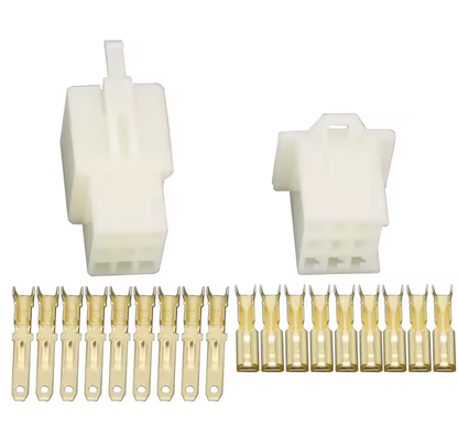 9-osainen salpaliitin pari 2.8mm