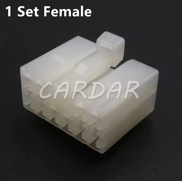10-pin liitin 2.3mm DJ7101A-2.3.11, DJ7101A-2.3.21